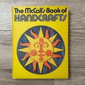 The McCall's Book of Handcrafts Vintage 70s Craft Book